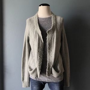 Anthropologie HWR Sage Green Sweater